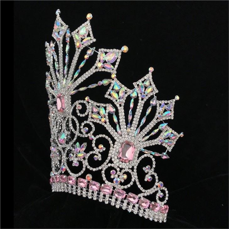 Rhinestone Beauty AB Stones Crowns And Tiara